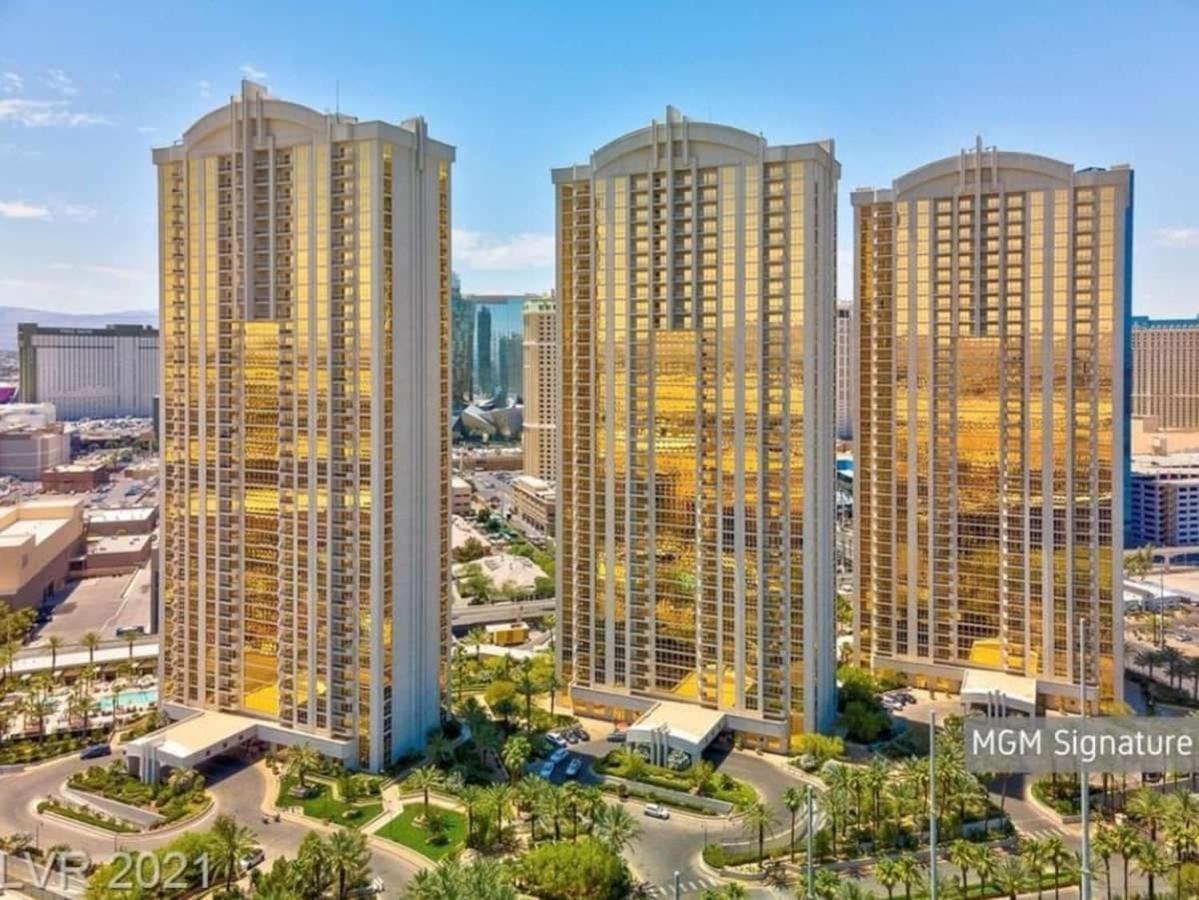 Awesome The Signature Mgm Condo With Strip View. No Resort Fee! Las Vegas Eksteriør bilde
